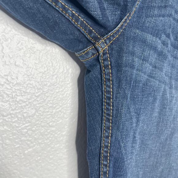 Cruel Denim Womens Jeans Size 26 Hannah Denim Blue Bootcut Embroidered - Picture 10 of 14